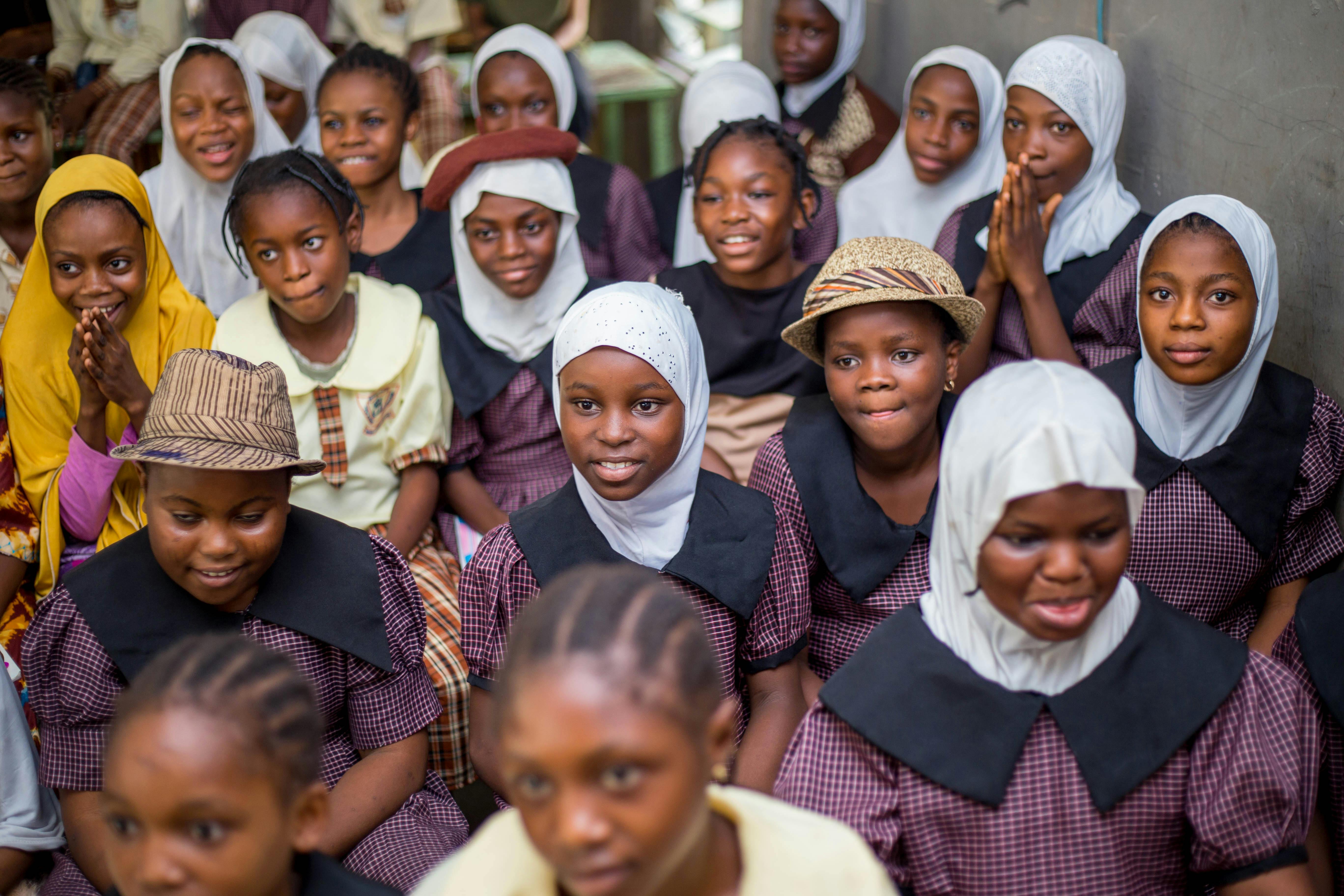 Secondary school students in entrepreneurship program